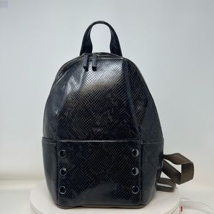Hammitt Oliver Hunter Medium leather Backpack Snake